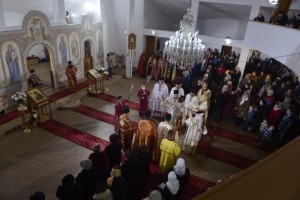 pravoslávna archijerejská svätá liturgia v Koiciach